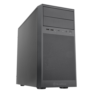  SilverStone/银昕 支持Type-C MATX小机箱 120水冷 5.25"光驱位 长显卡 120mm风扇