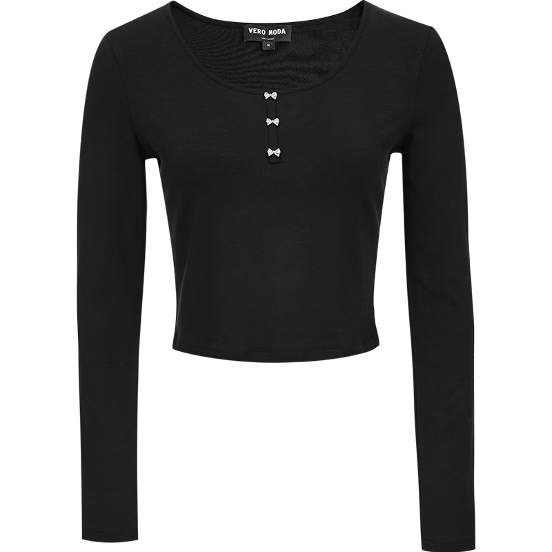  VERO MODA 蝴蝶结 女士T恤