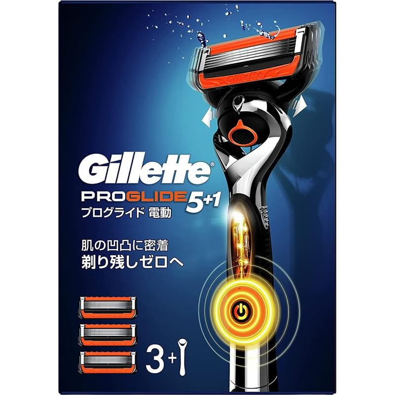  Gillette/吉列 深层剃须 男士剃须刀 替换刃