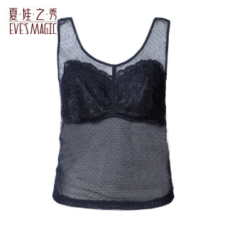 夏娃之秀 夏娃秘语 EVE‘S WHISPER 一体式吊带性感美背文胸（任选2件）