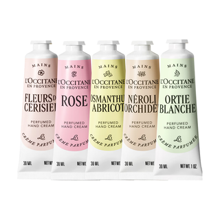 L'OCCITANE/欧舒丹 保湿滋润 护手霜礼盒 【全新香氛】花果香调5支装