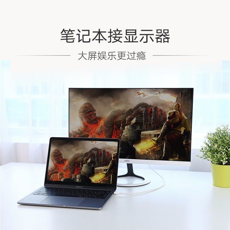  UGREEN/绿联 4K高清 Type-C转DP线