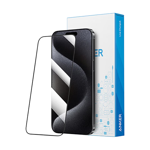  Anker/安克 防尘防摔抗指纹 iPhone16 Plus钢化膜