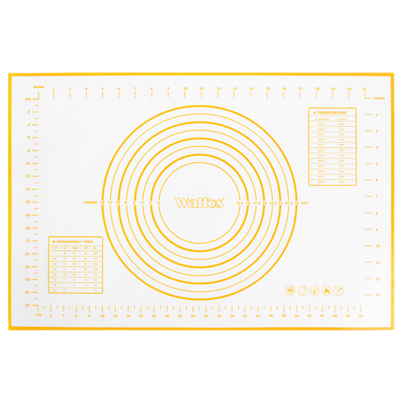  Walfos 不粘 硅胶揉面垫