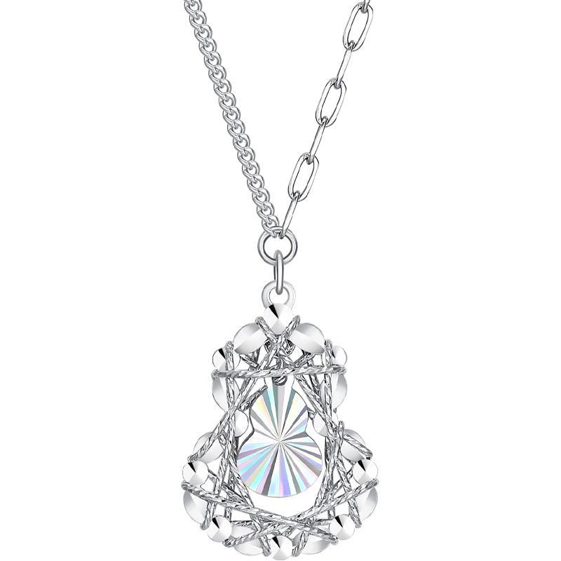  CHJ JEWELLERY/潮宏基 福禄葫芦 女士铂金项链