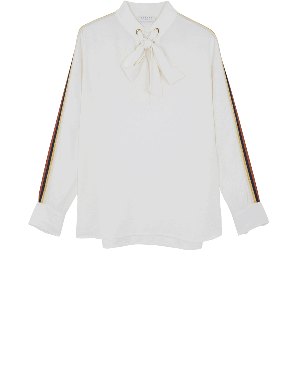  Sandro 简约 女士白衬衫