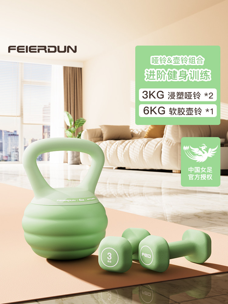  FEIERDUN/飞尔顿 力量训练 哑铃 一对装