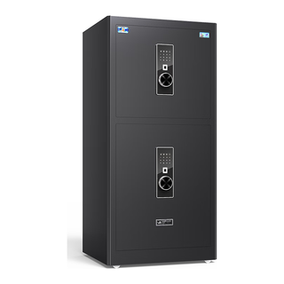  HUPAI/虎牌 人脸识别 保险柜 【重型100KG以上】重型高150cm双门-金刚黑
