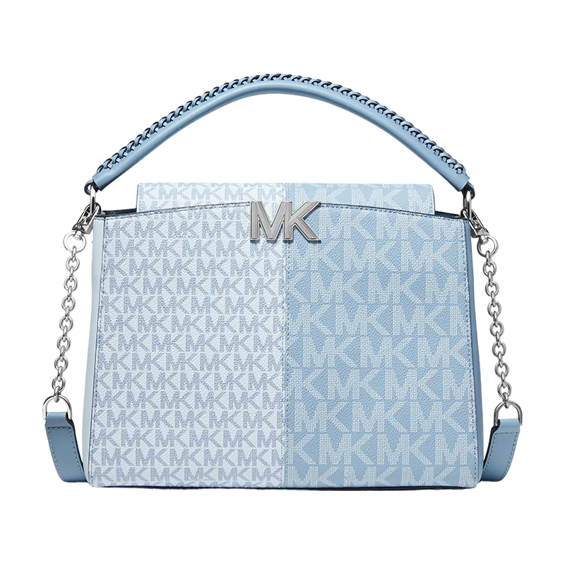  MICHAEL KORS/迈克·科尔斯 轻奢 女士手提单肩斜挎包 浅蓝/粗布蓝411
