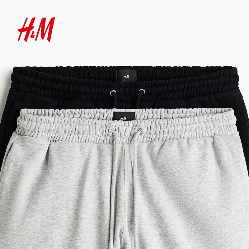  H&M 标准版型 男士短裤