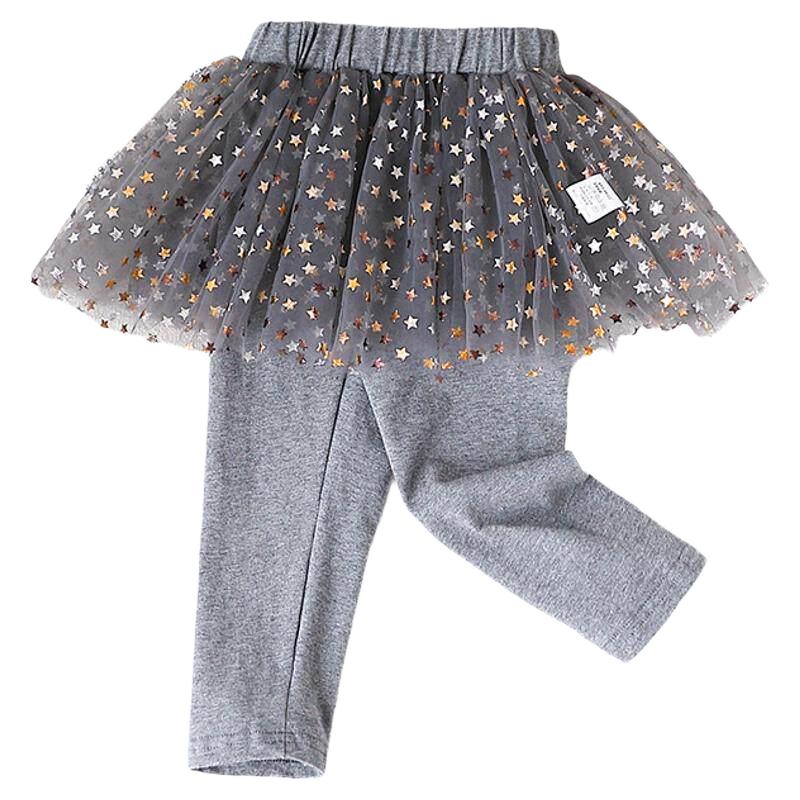  Hamqi/哈咪奇 假两件 女童裙裤