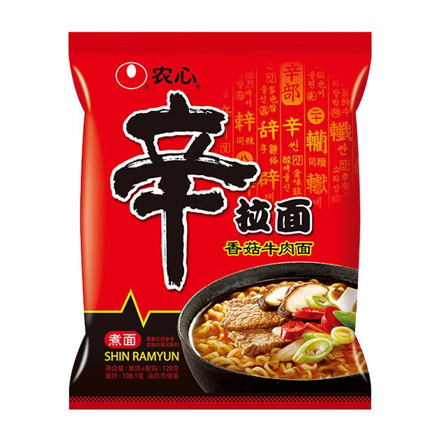  NONGSHIM/农心 韩式方便面 辛拉面 辛拉面120g*10袋