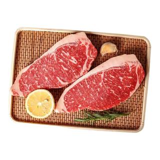  农夫好牛 原切 安格斯谷饲西冷牛排 安格斯谷饲西冷180g*6片