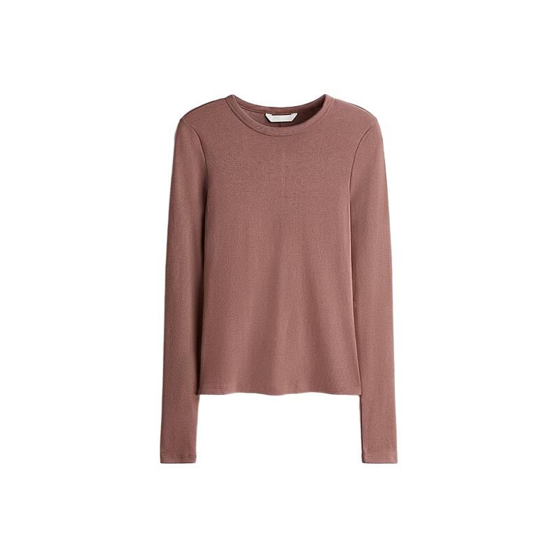  H&M 后背有线条设计 女士T恤