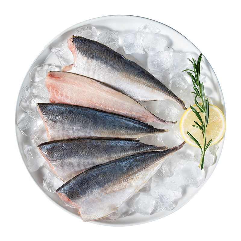  Seamix/禧美海产 带皮去骨切片 鲭鱼片 大目鲭鱼片1kg(500g*2)