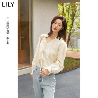 LILY 优雅玫瑰花朵 女士衬衫