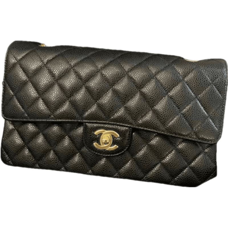  CHANEL/香奈儿 荔枝纹牛皮 女士斜挎包