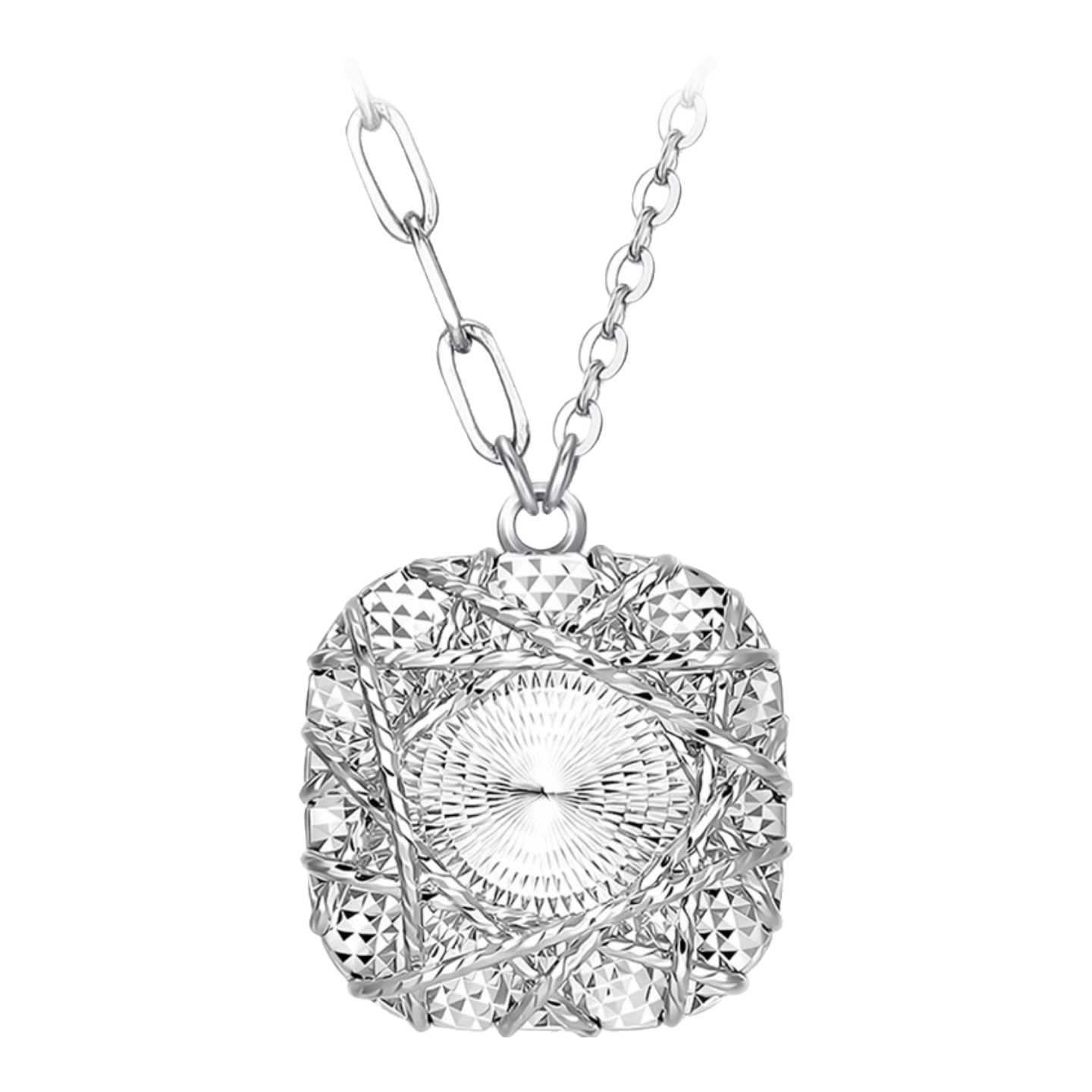  CHJ JEWELLERY/潮宏基 花丝工艺 铂金项链