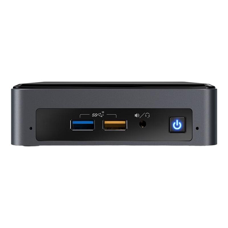 intel 英特尔 豆子峡谷系列 NUC8i3BEK 商用台式机 黑色 (酷睿i3-8109U、核芯显卡、风冷)
