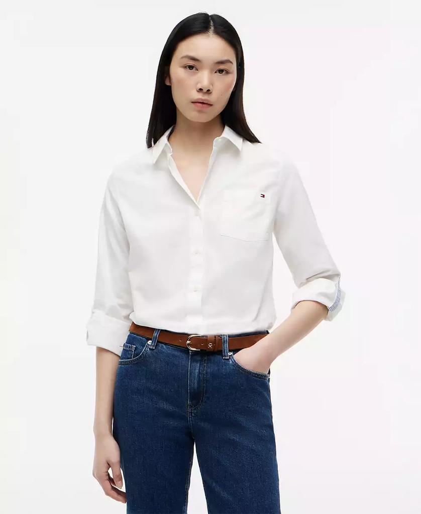  TOMMY HILFIGER/汤米·希尔费格 经典 女士长袖衬衫