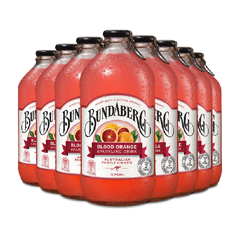  BUNDABERG/宾得宝 果汁气泡水 血橙味风味汽水