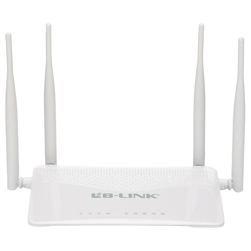  LB-LINK/必联 BL-D9101 Ripple OS智能云平台系统 广告营销路由器  白色