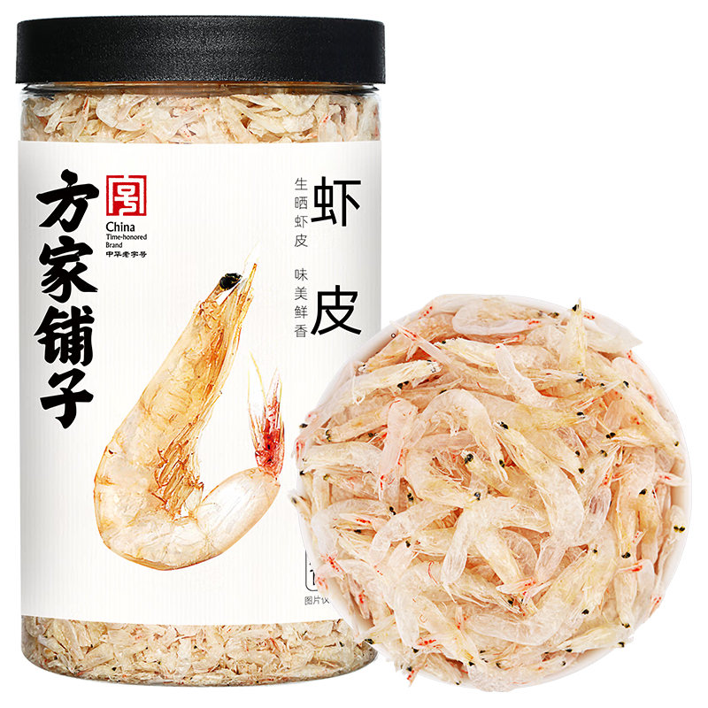  方家铺子 不咸可打粉 淡干虾皮 淡干虾皮110g