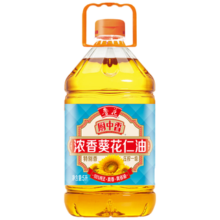  luhua/鲁花 压榨一级 葵花籽油 【厨中香浓香】 5L*1桶
