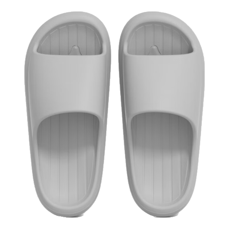  POSEE/朴西 防滑 男士拖鞋 灰色 【经典莫兰迪灰】 40-41 成人码