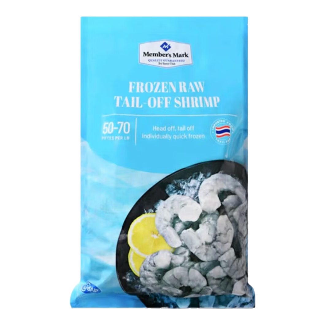  MEMBER'S MARK/会员制仓储店 去头去尾 泰国生冷冻虾仁