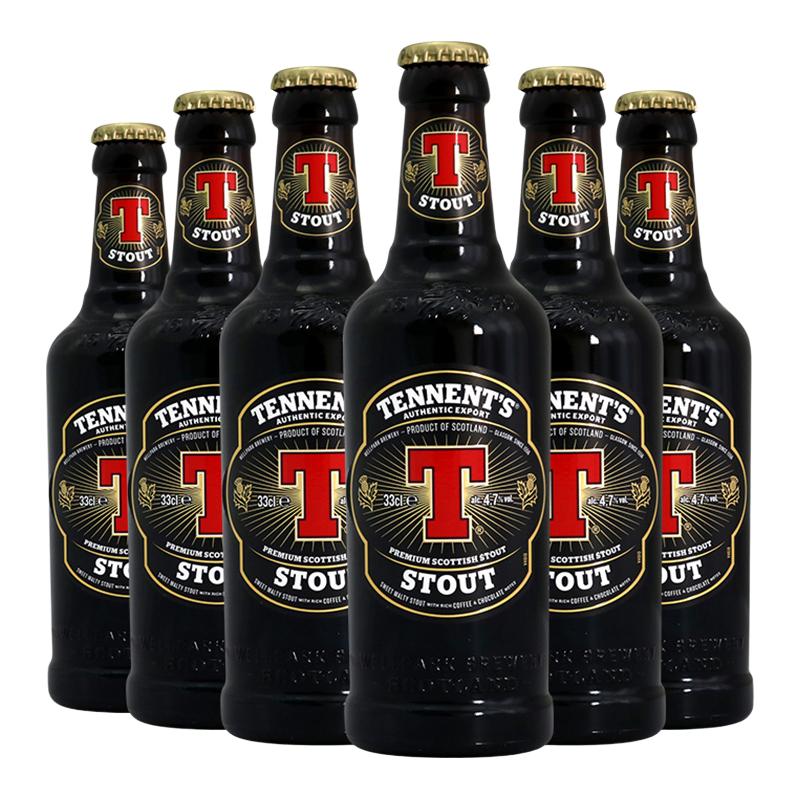  TENNENT'S 黑啤酒  瓶装 330ml