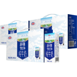 花园 新鲜又营养 生牛乳鲜牛奶  普通盒装