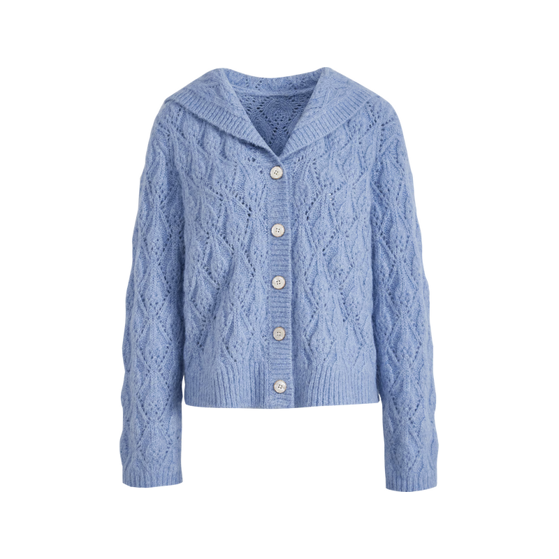  KUOSE/阔色 镂空设计 女士针织开衫