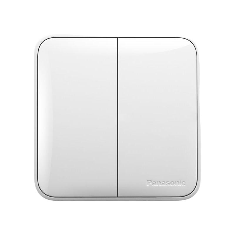  Panasonic/松下  开关插座 usb 复位 一二开单双控开关面板 五孔插座