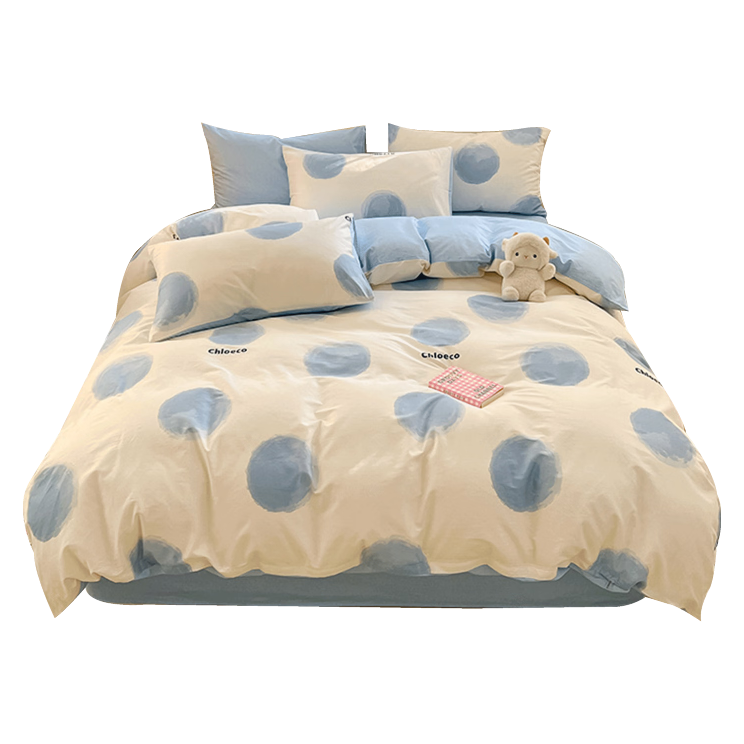  无印良品 A类抑菌 全棉被套 【单被套】 150cm*200cm 歌蒂 【A类抑菌 100%全棉】