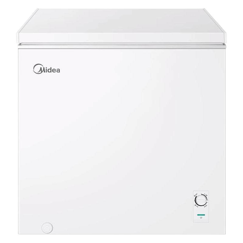 Midea 美的 100/143/203L小冰柜家用小型冷柜全冷冻冷藏商用单温减霜冰箱