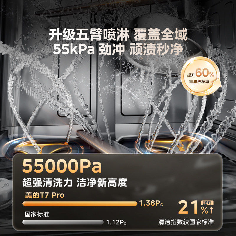  Midea/美的 T7Pro 消毒一体 洗碗机