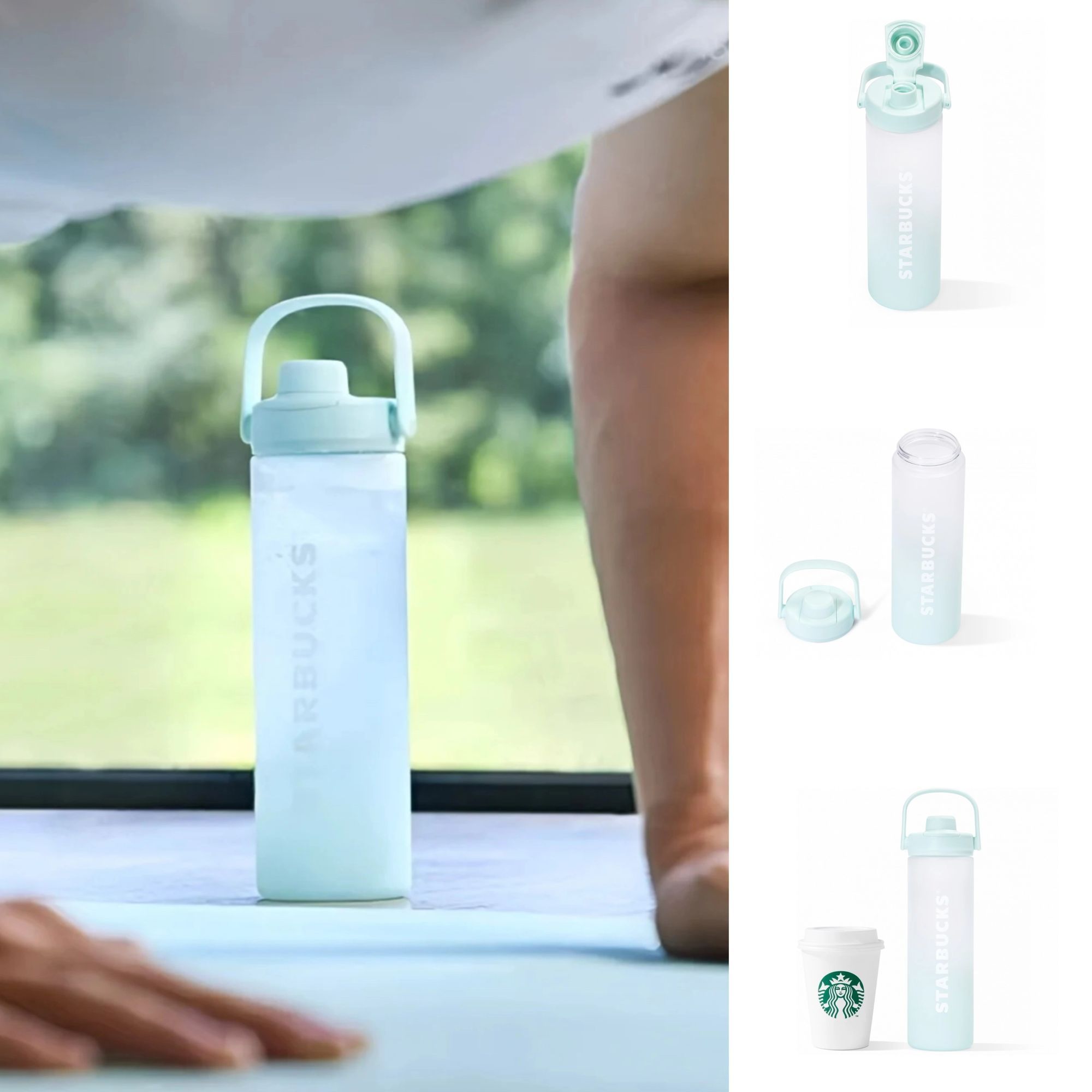  STARBUCKS/星巴克 轻巧便携 塑料随行水杯