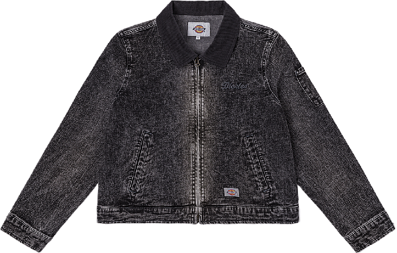  Dickies/帝客 复古水洗 女士牛仔工装夹克