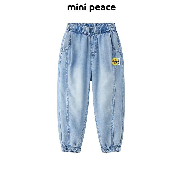  Mini Peace 防蚊 儿童牛仔裤