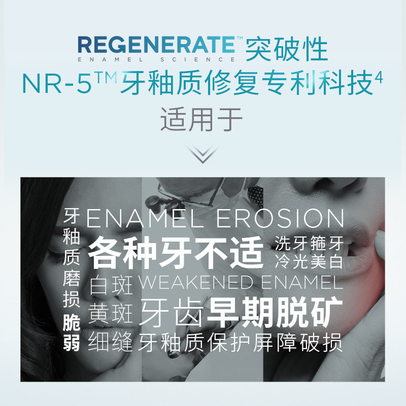  REGENERATE 修复牙釉质 牙膏