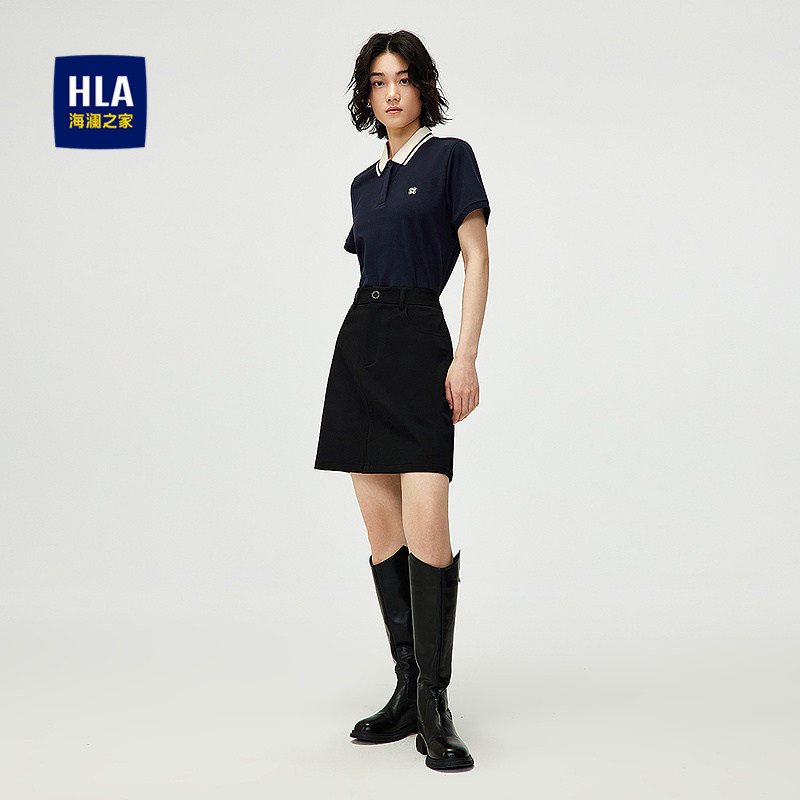  HLA/海澜之家 透气 女士POLO衫