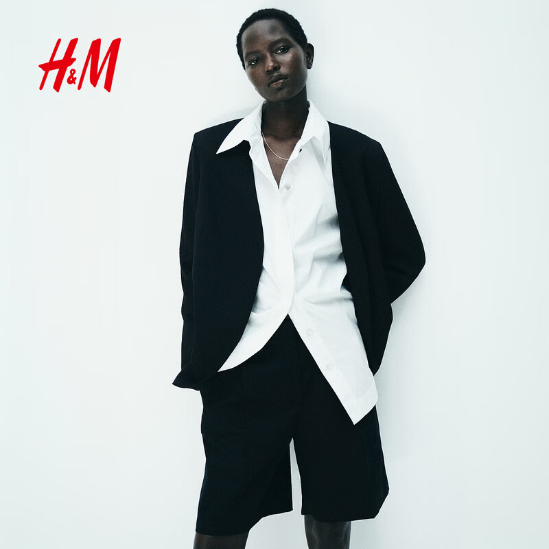  H&M 女士西装短裤