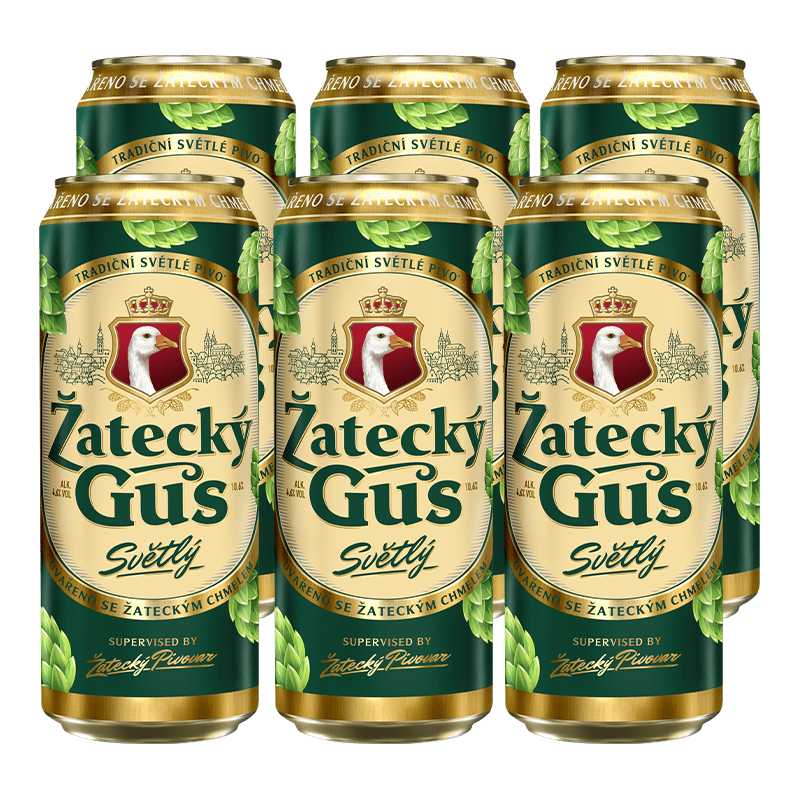 波罗的海精酿啤酒 俄罗斯原装450ml*6罐 扎泰茨鹅