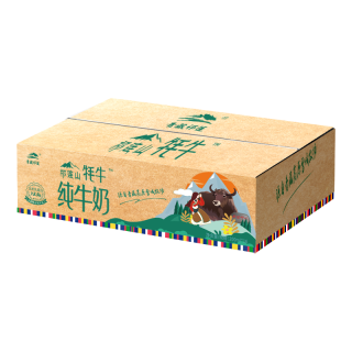 青藏祁莲 牦牛奶含量≥20% 牦牛牛奶  袋装 200mL 12袋