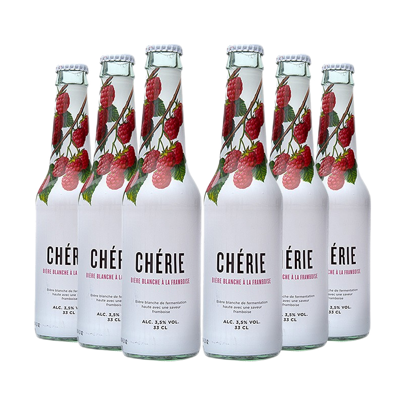 CHERIE 奢莉 覆盆子小麦啤酒 330ml*6瓶