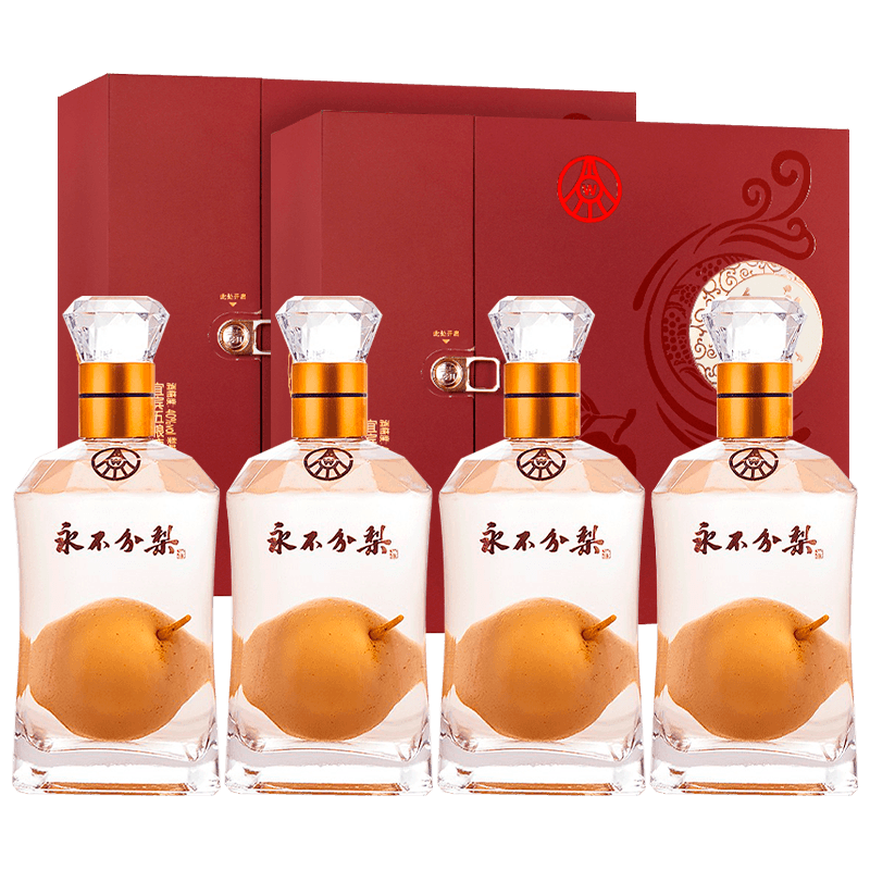  YONGBUFENLI/永不分梨 梨味酒 白酒礼盒  礼盒装 40%vol 360mL