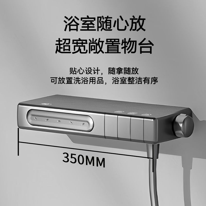  皇琥 恒温 淋浴花洒套装