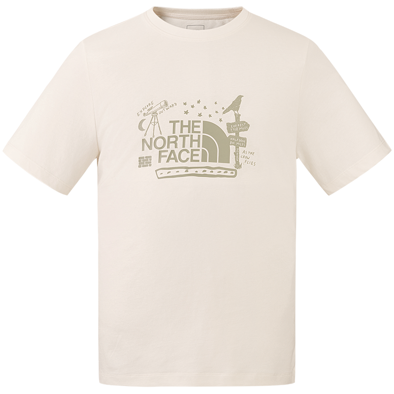  THE NORTH FACE/北面 透气 短袖T恤