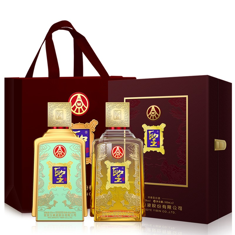 YONGBUFENLI 永不分梨 珍酿 52%vol 浓香型白酒 500ml*6瓶 整箱装